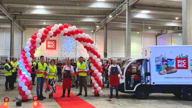 Hessen, Baden-Württemberg, Rheinland-Pfalz: Picnic expandiert weiter - Picnic eröffnet Fulfillment-Center in Viernheim - Quelle: Picnic